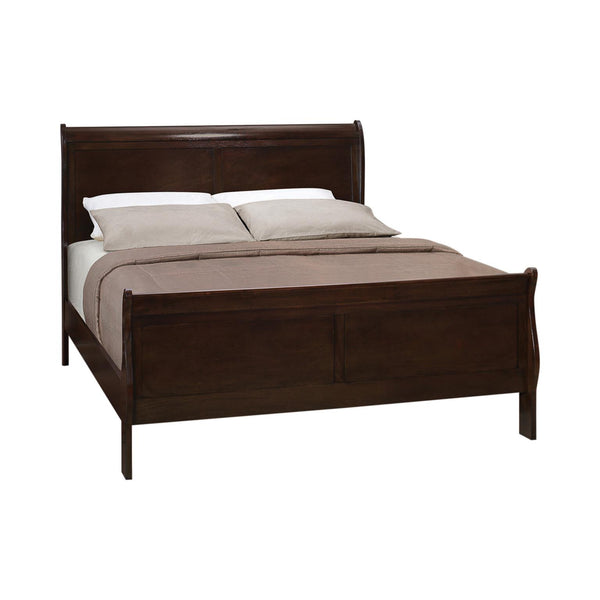 Louis Philippe Panel Bedroom Set with High Headboard CO-202411