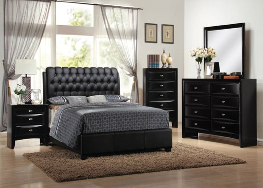 NW-B190 Dresser, Mirror and Queen Size Bed