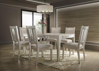 Semi-Formal Contemporary Dining Set 6 Side Chair NW-D112